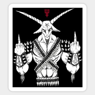 Baphomet Left Hand Path Sticker